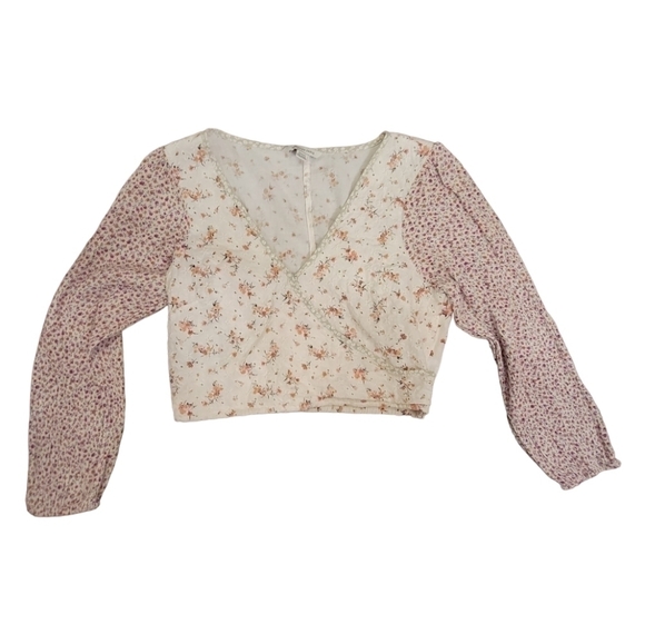 American Eagle Outfitters Bohomeian Crop Top Size Medium - Picture 1 of 5